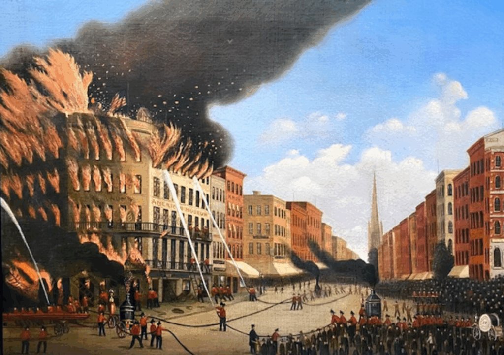 Музей пожарного дела (Fire Museum) в Нью-Йорке